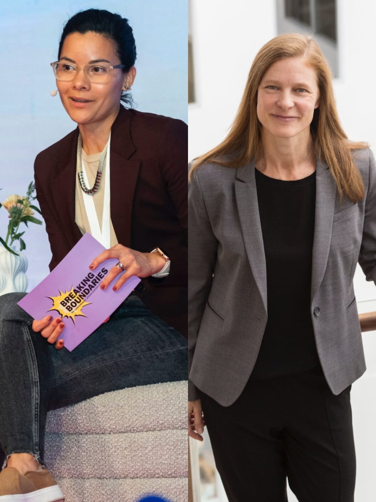 Kerstin Lindström, Vice President of Human Resources and Luciana Bosignoli, Head of HRBP and L&D