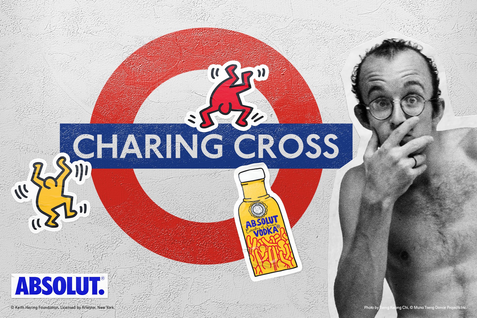 Absolut Vodka takes over Charing Cross Tube station in bold