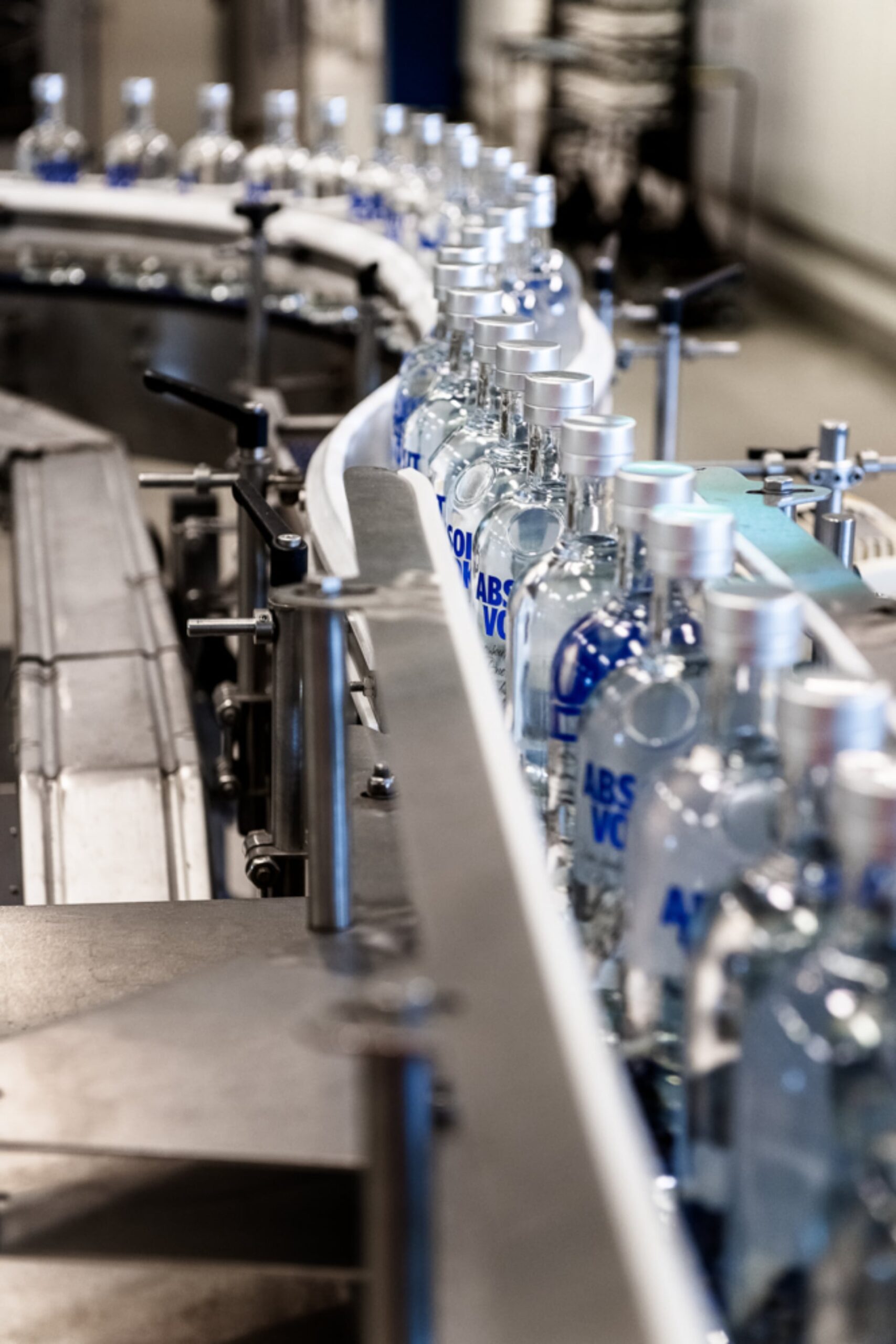 Absolut Vodka bottles