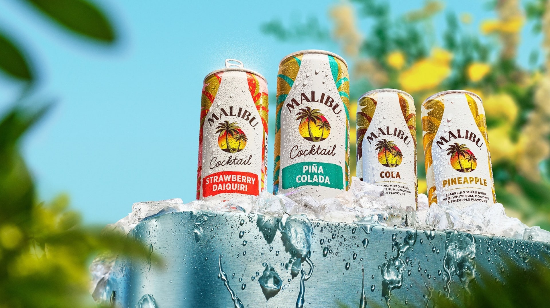 Malibu ready-to-drink cans